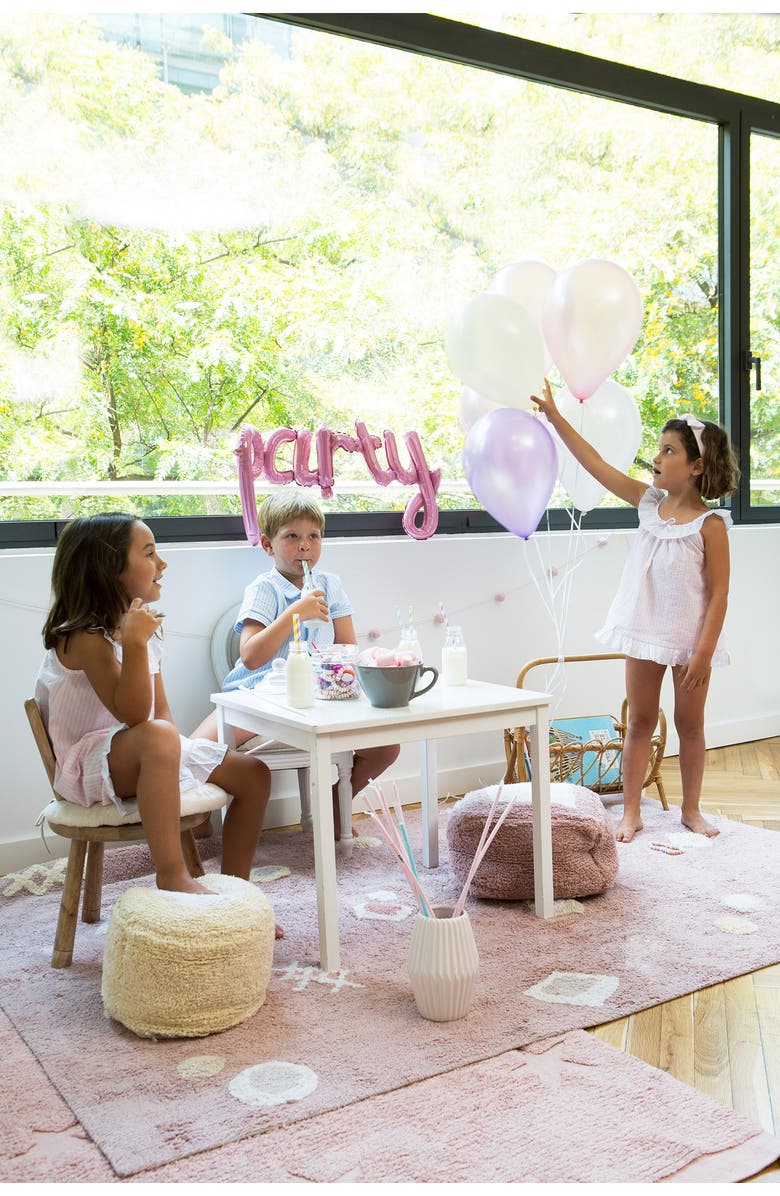 Lorena Canals Noah Washable Cotton Blend Tassel Rug, Alternate, color,