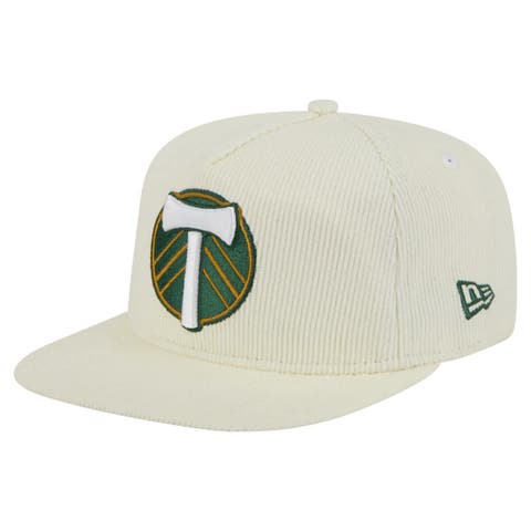 Men's New Era  Cream Portland Timbers 2025 Kickoff Snapback Golfer Hat