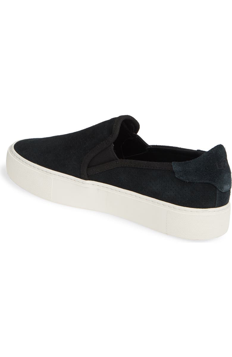 UGG<sup>®</sup> Abies Perforated Slip-On Platform Sneaker, Alternate, color,