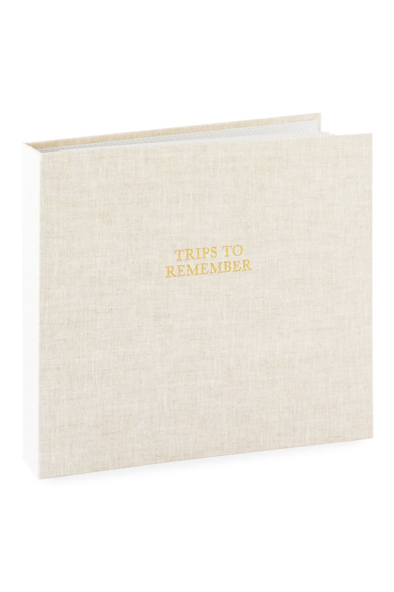 Trips to Remember Book, Main, color, FLAX