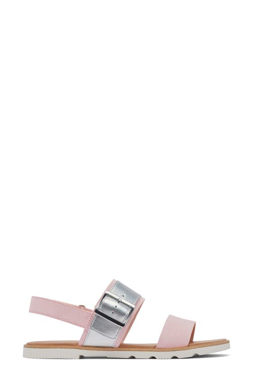 Sorel Ella Iii Slingback Sandal In Whitened Pink/sea Salt