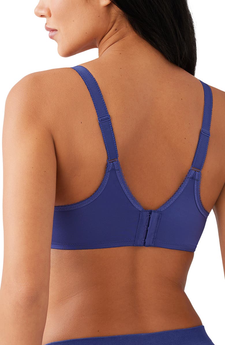Wacoal Basic Beauty Seamless Underwire Bra, Alternate, color, Skipper Blue