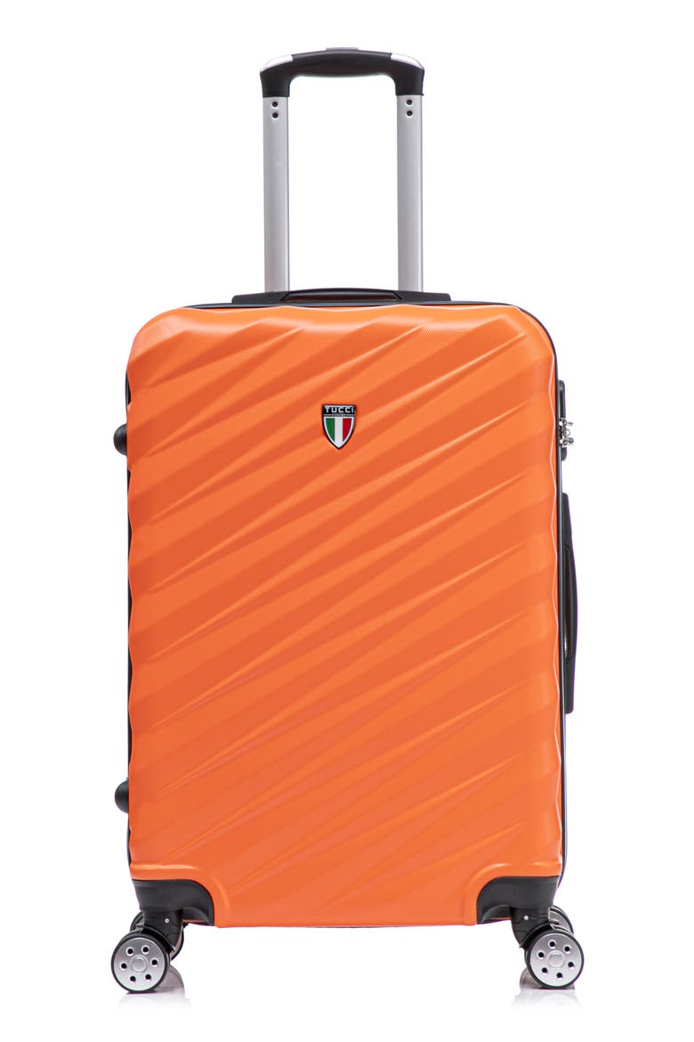 Storto 24-Inch Hardside Spinner Suitcase, Main, color, ORANGE