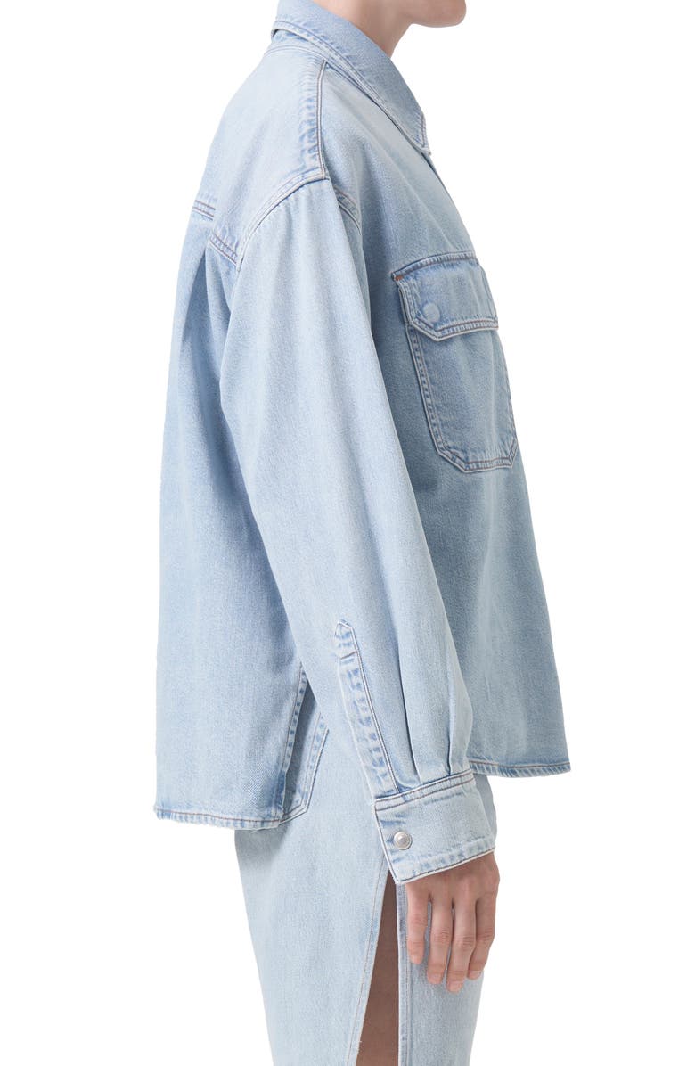 AGOLDE Gwen Denim Shirt Jacket, Alternate, color,