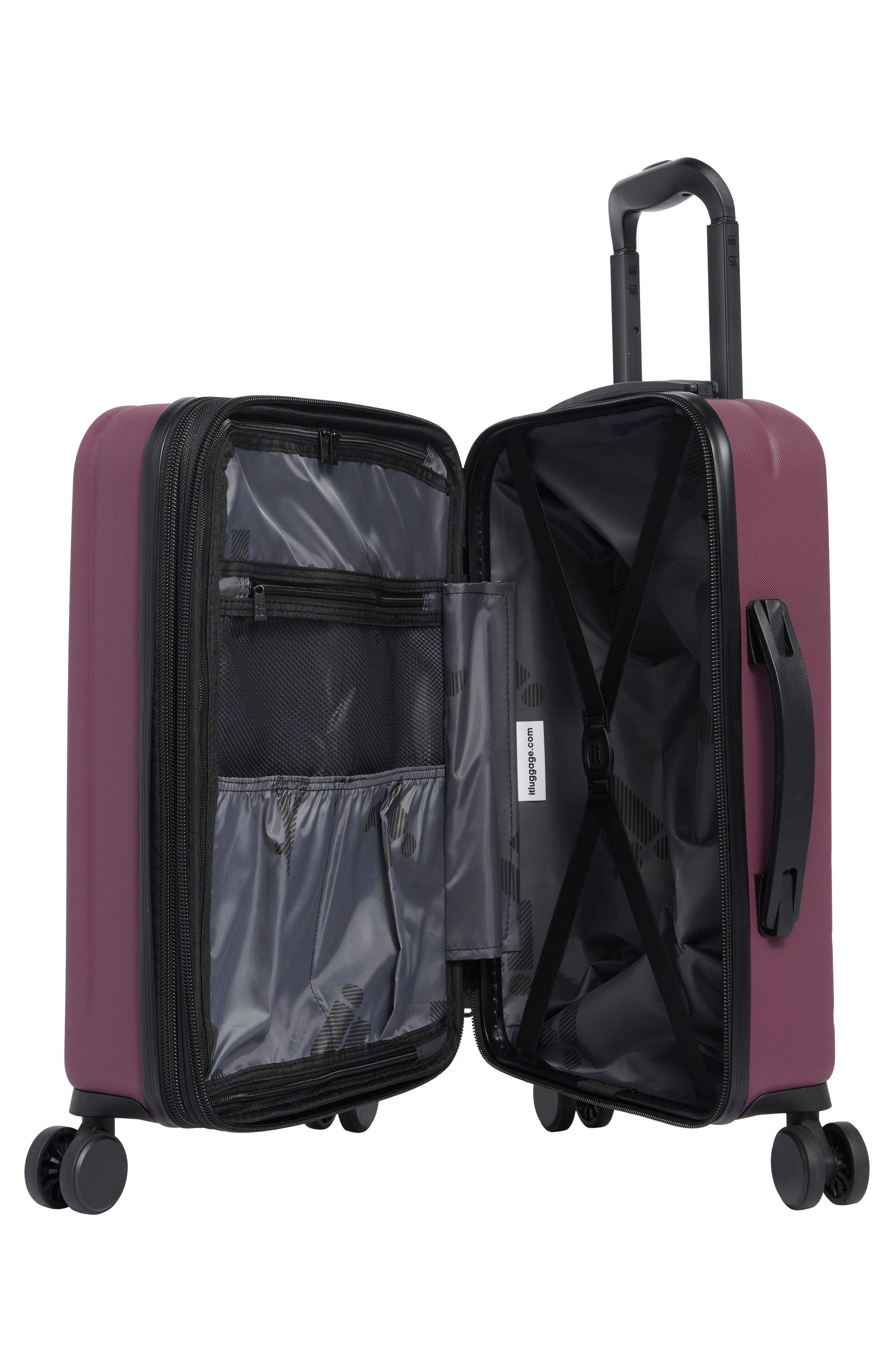 IT LUGGAGE Legion 21-Inch Hardside Carry-On Luggage, Alternate, color, Fine Wine
