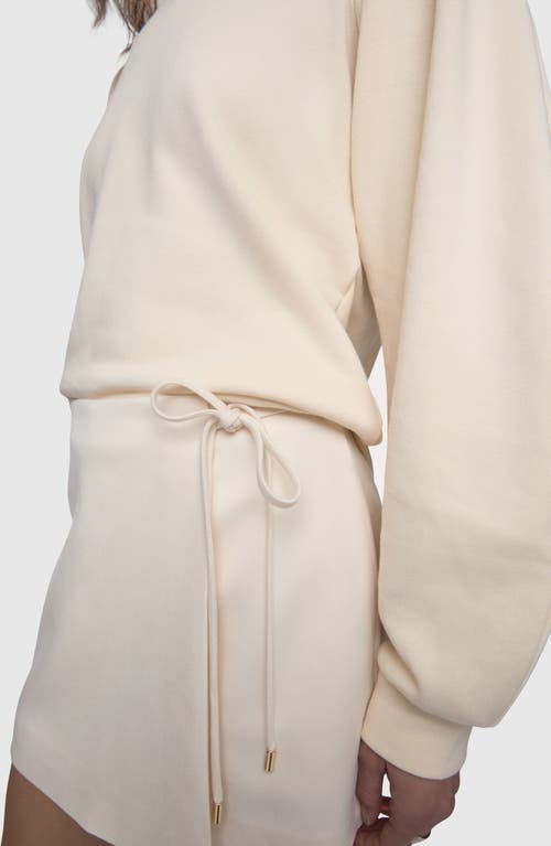 Rebecca Minkoff Ruby Wrap Miniskort In Chalk