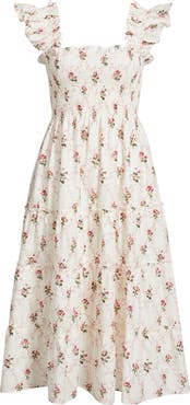 Hill House Home The Ellie Gingham Nap Midi Dress