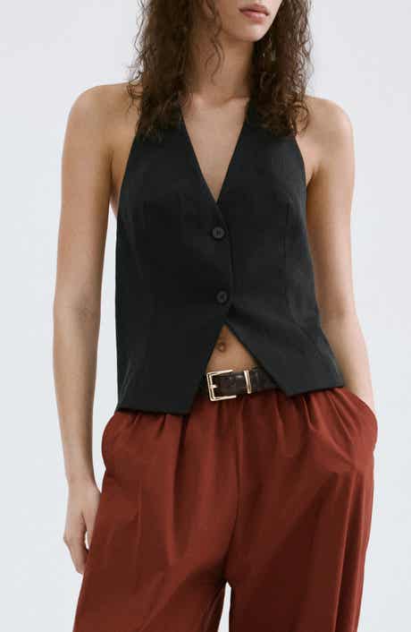 Halter Crop Vest