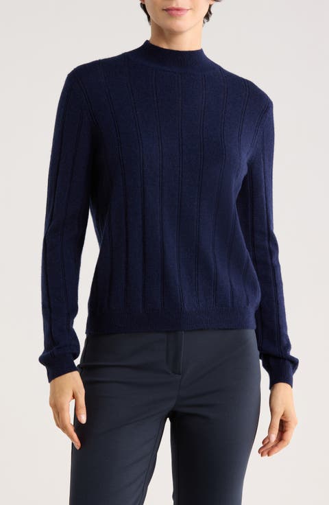 Wide Rib Wool & Cashmere Sweater