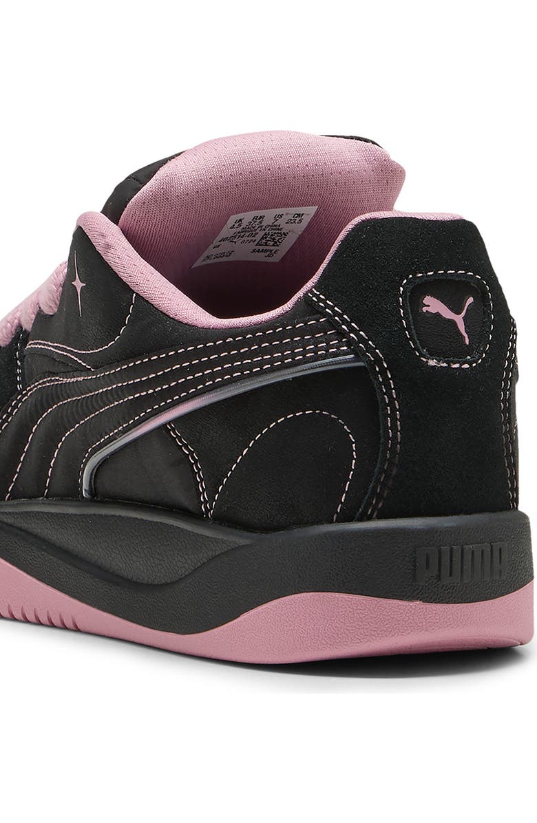 PUMA Park Luna Satin Sneaker, Alternate, color, Puma Black/ Poised Pink
