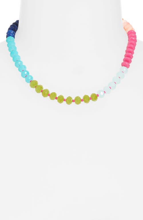 NORDSTROM NORDSTROM COLOR POP BEADED NECKLACE