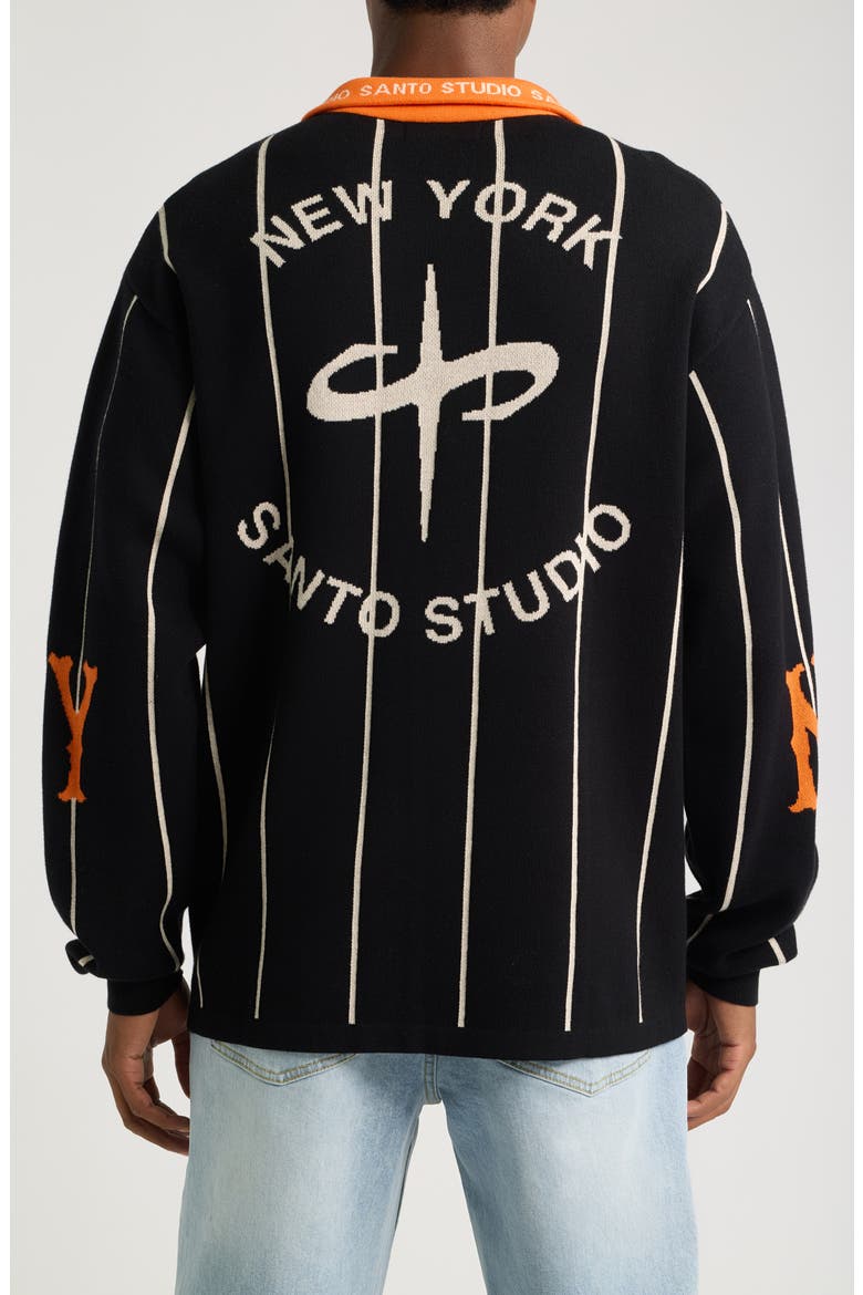 125 Cotton Rugby Sweater, Alternate, color, BLACK