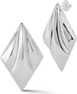 SPHERA MILANO Geometric Drop Earrings