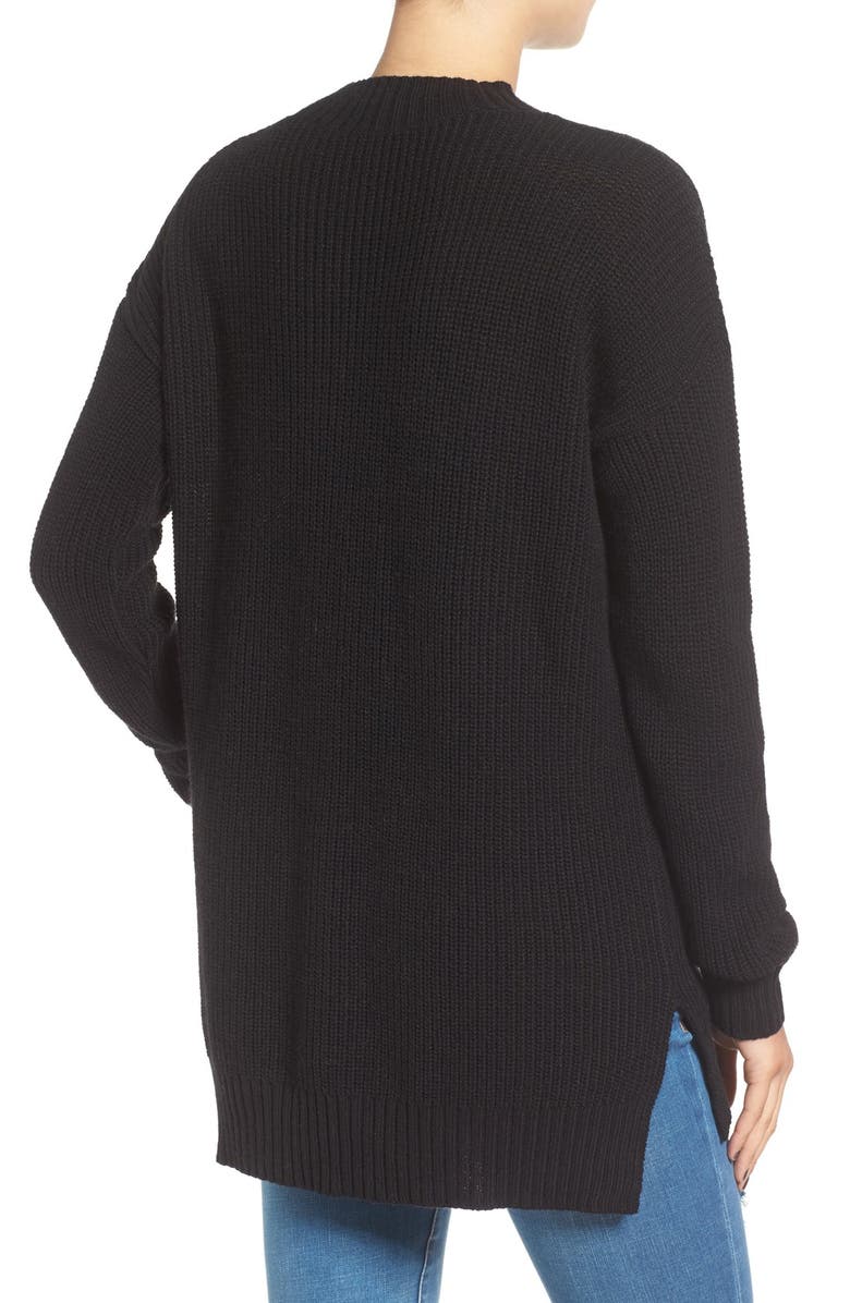 BP. Ribbed Mock Neck Pullover, Alternate, color,