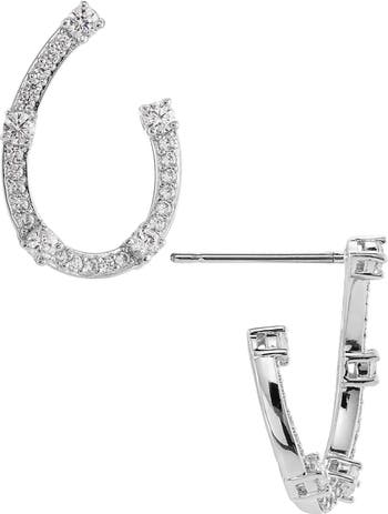 AJOA Danya Frontal Half Hoop Earrings | Nordstromrack