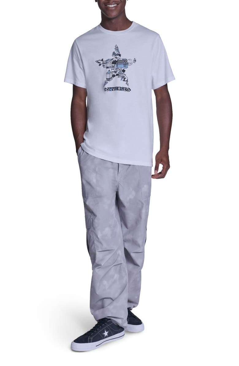 Converse Cityscape T-Shirt, Alternate, color, White 10A