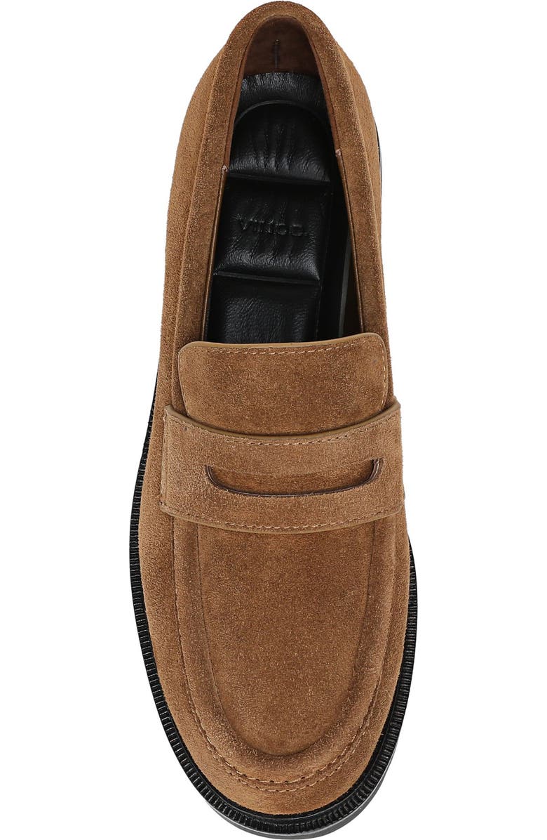 Vince Siena Lugged Penny Loafer, Alternate, color, Elmwood