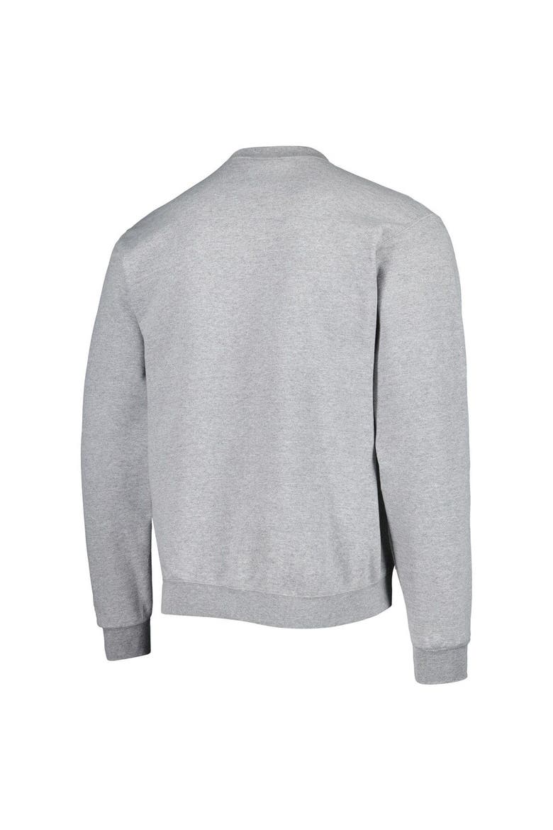 Men's Champion Heather Gray Maryland Terrapins High Motor Pullover Sweatshirt, Alternate, color, Heather Gray