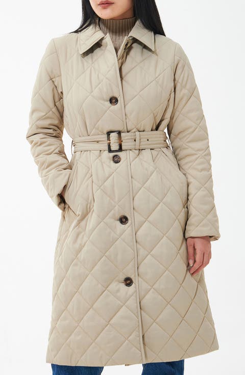 Cordelia Quilted Longline Jacket