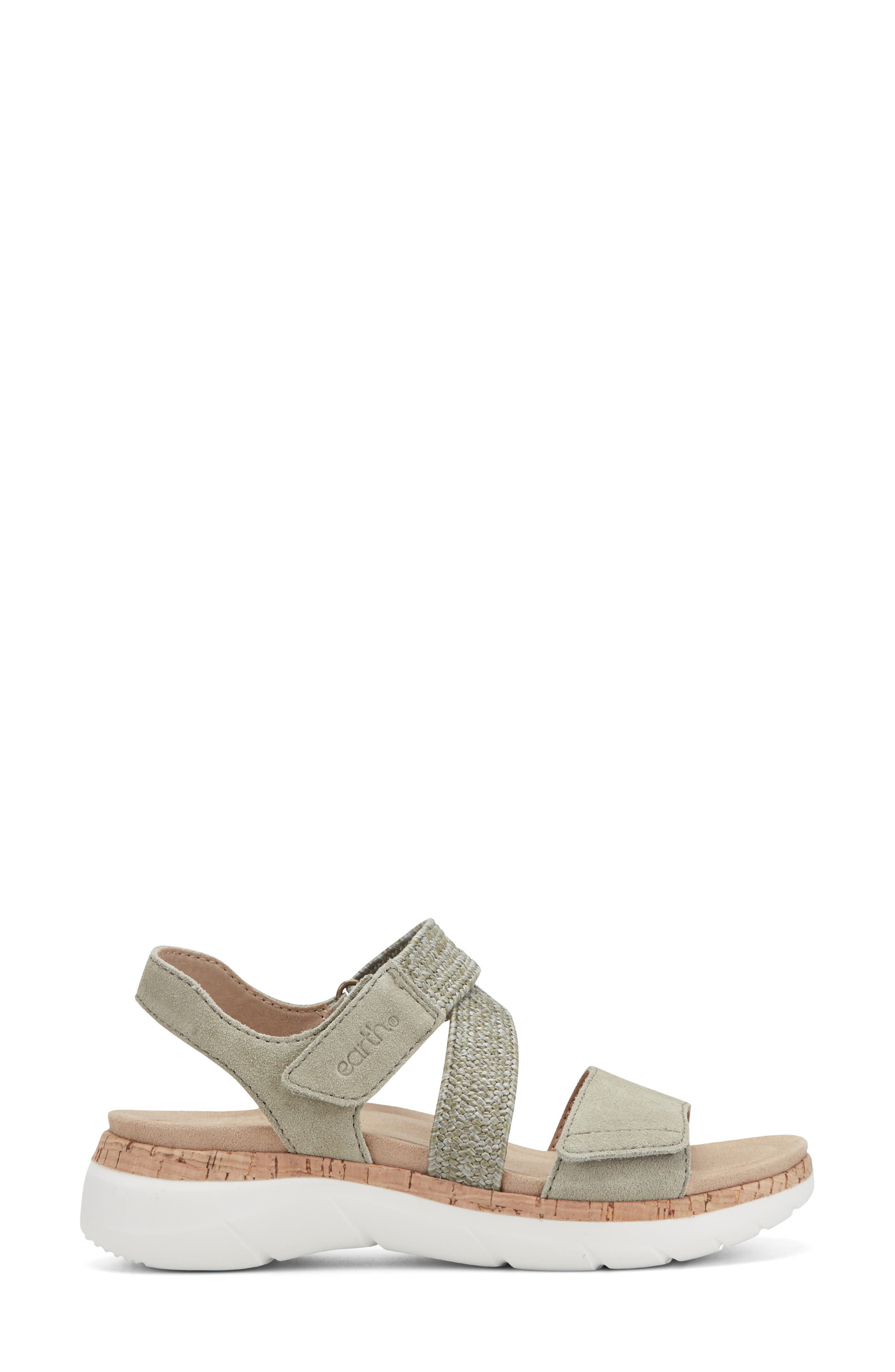 Reston Ankle Strap Platform Sandal, Alternate, color, LIGHT GREEN