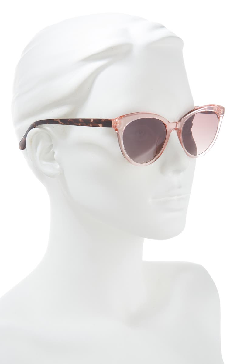 Kate Spade New York tamara 54mm rectangle sunglasses, Alternate, color,