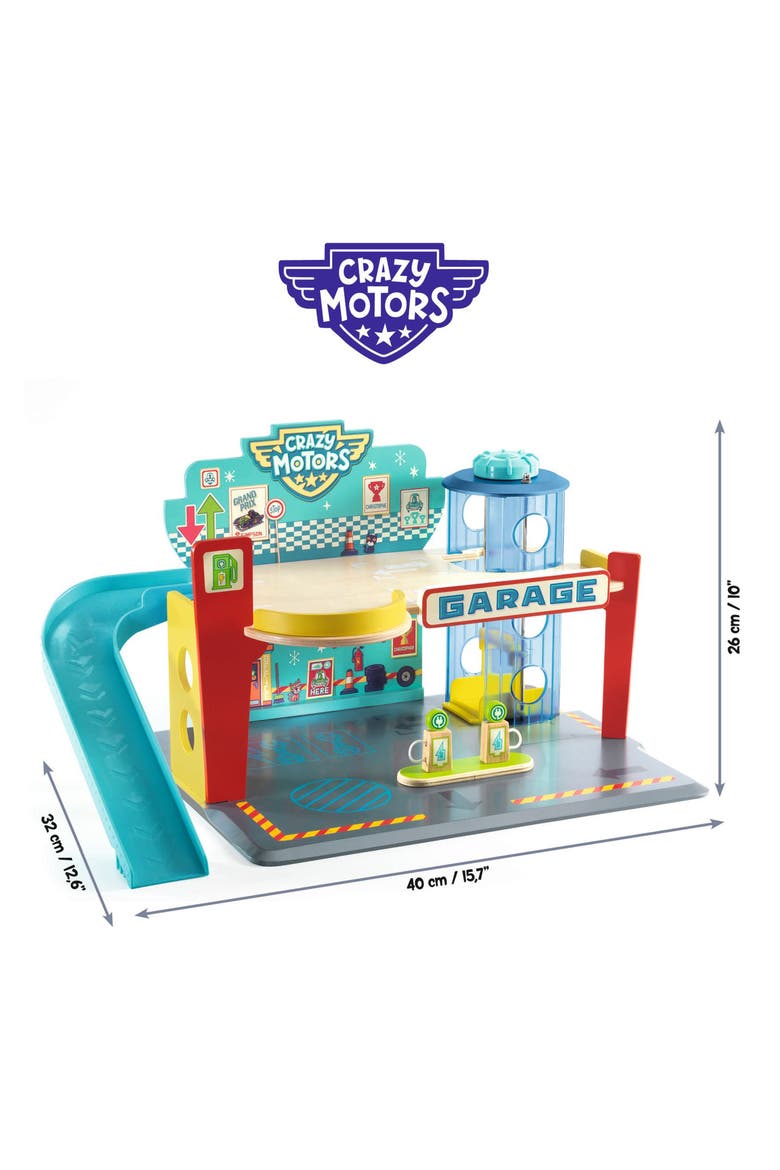 Crazy Motors Garage, Alternate, color, MULTI