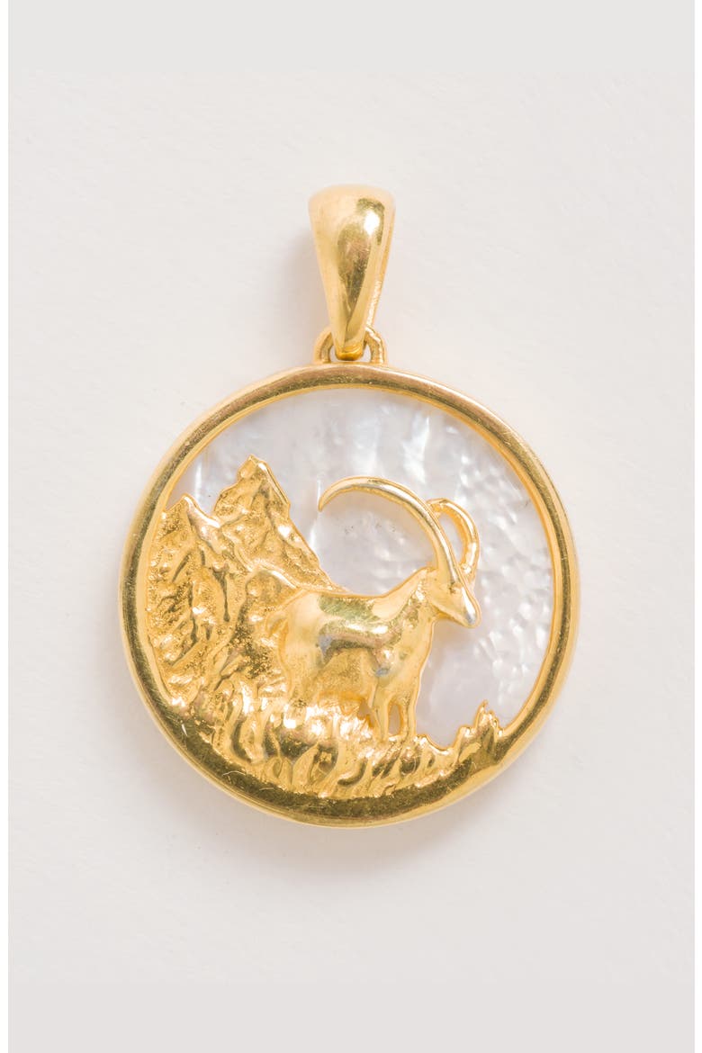 Zodiac Pendant, Alternate, color, Capricorn