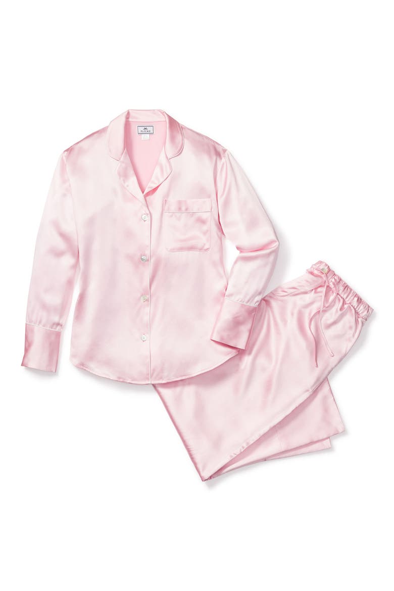 Classic Silk Pajamas, Alternate, color, PINK