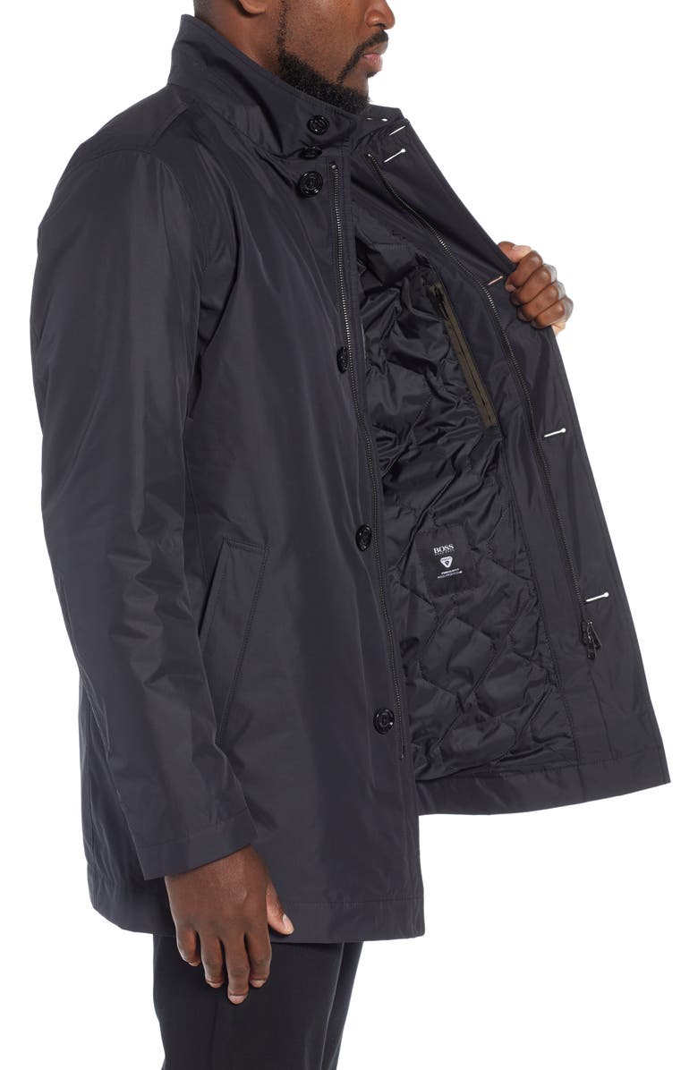 BOSS Carson Water Repellent Car Coat, Alternate, color,