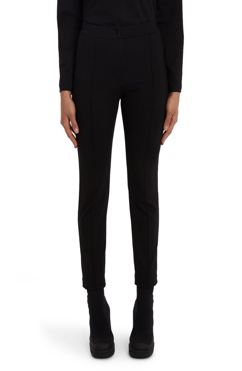 Moncler Skinny Ankle Trousers, Main, color, 