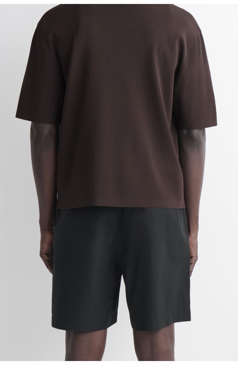 COS Elasticated Cotton Shorts, Alternate, color, Black