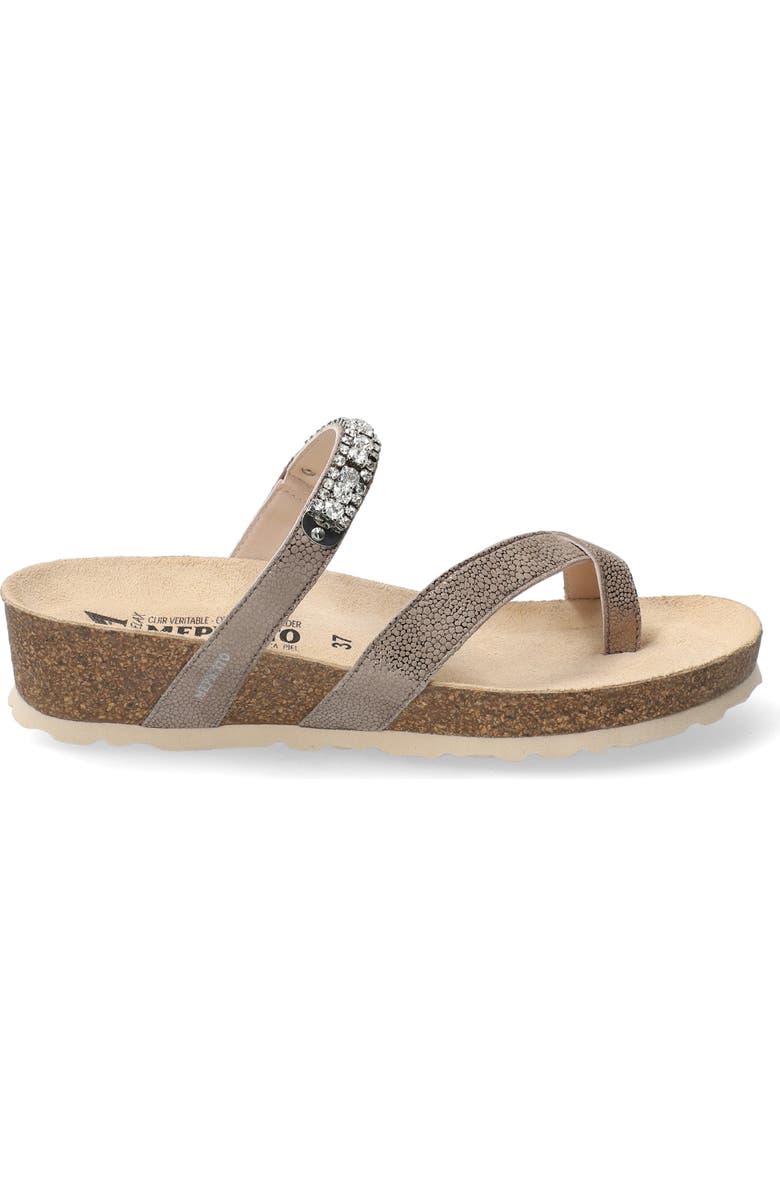 Mephisto Solaine Crystal Embellished Sandal, Alternate, color,