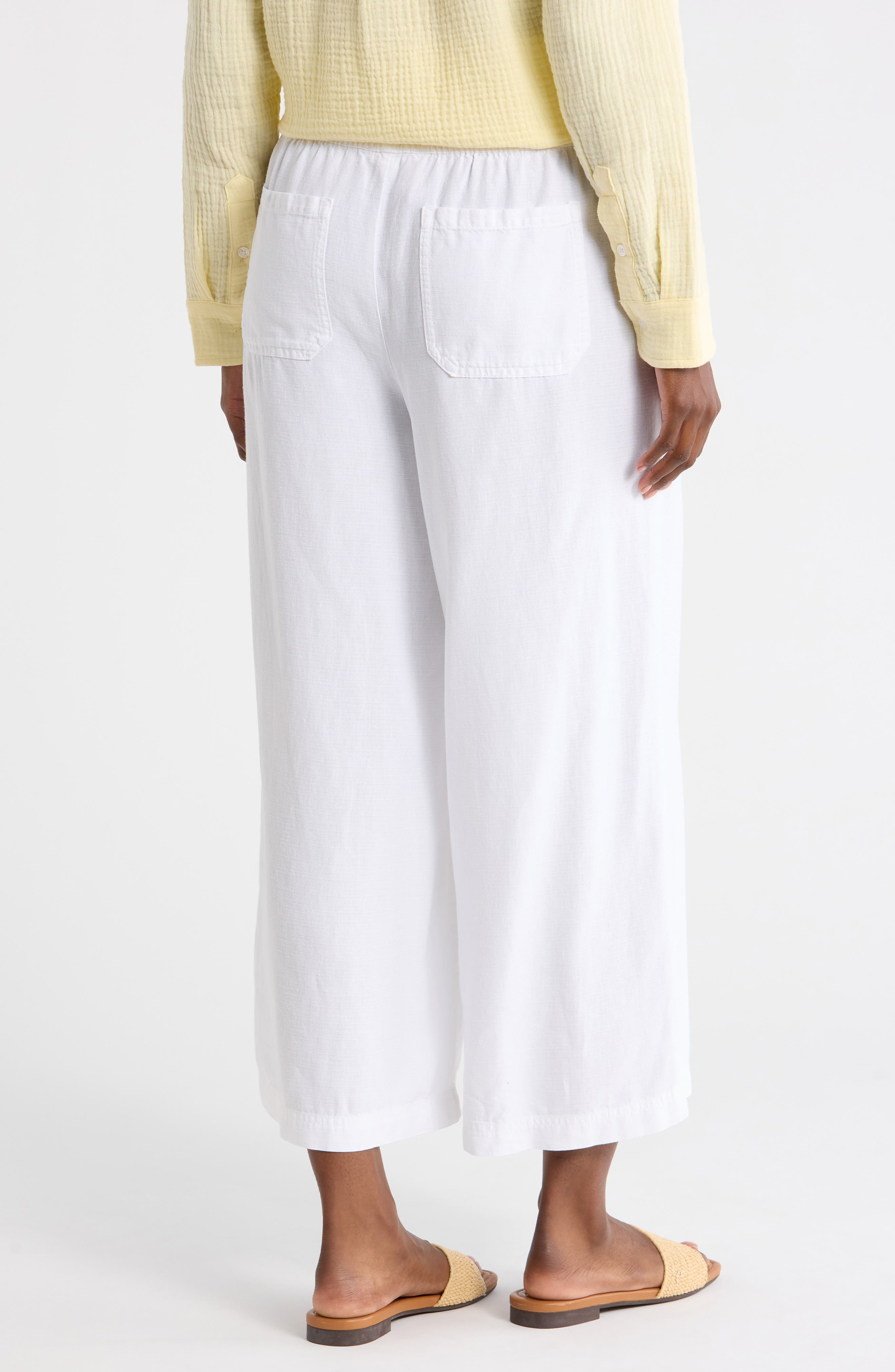 Angie Cropped Palazzo Pants - image 4