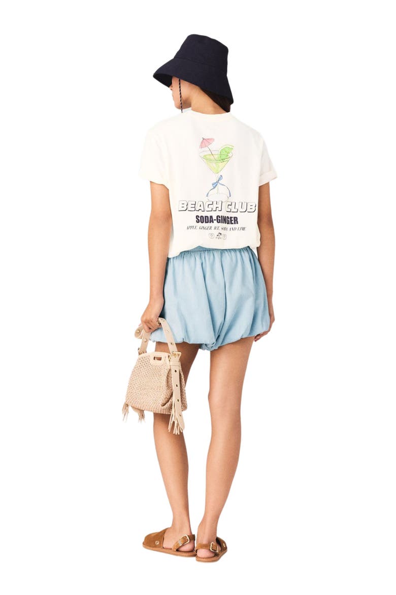Summer print T-shirt, Alternate, color, White