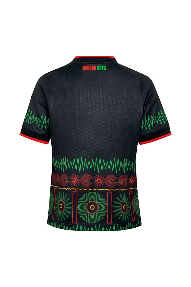 Youth adidas Black Jamaica National Team 2026 Replica Jersey, Alternate, color, Black