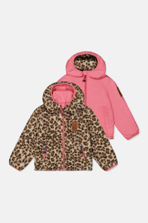 Reversible Mid-Season Fleece Hooded Jacket (Toddler, Little Kid & Big Kid)