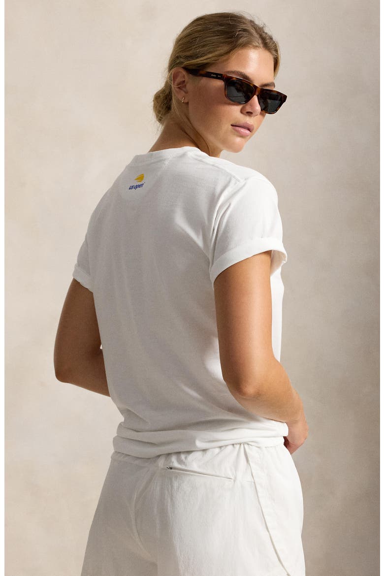 US Open® Collection Tennis Graphic Cotton Jersey T-Shirt, Alternate, color, WHITE