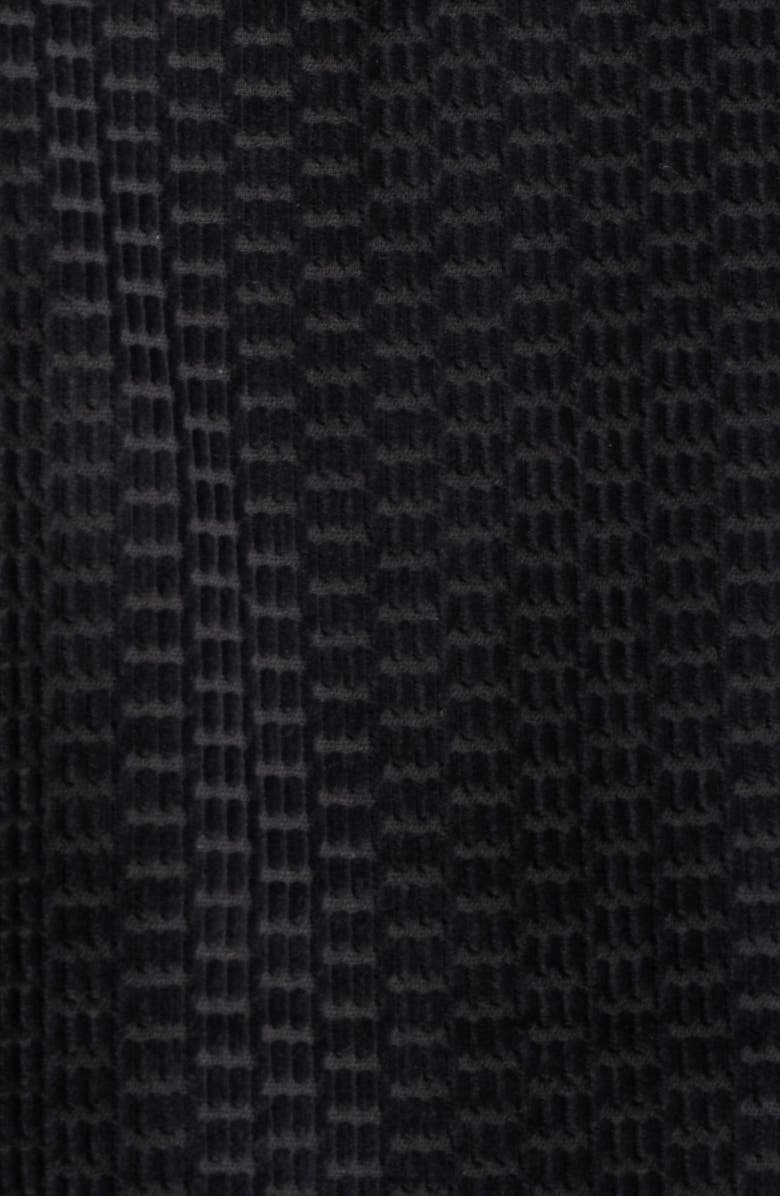 HONOR THE GIFT Logo Detail Cotton Corduroy Jacquard Jacket, Alternate, color, Black