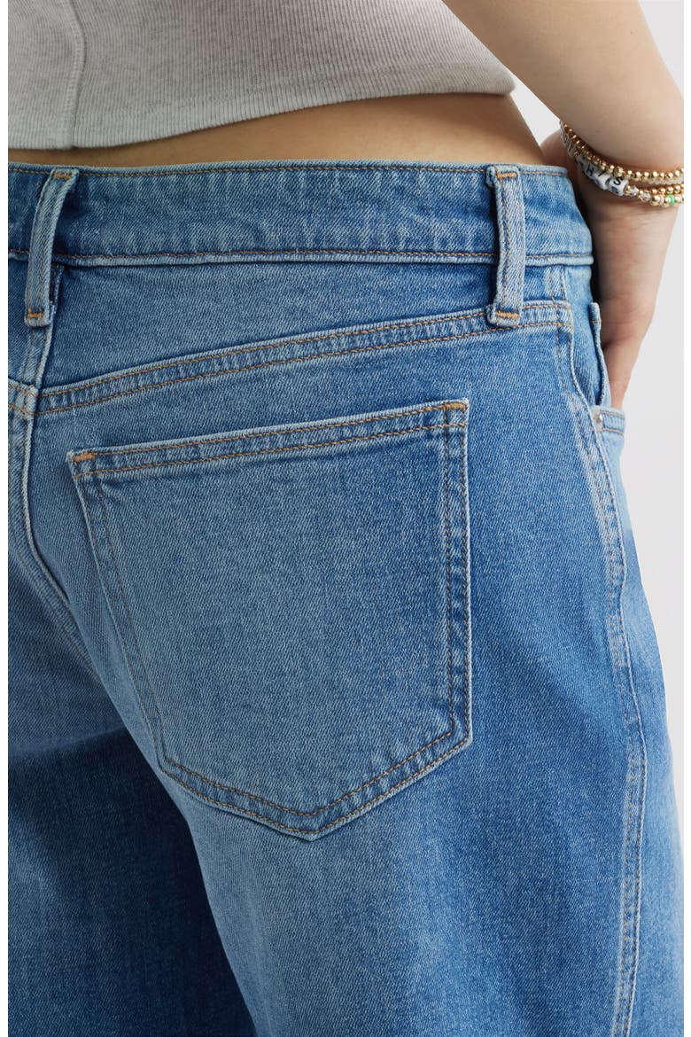 Low Rise Baggy Jort Shorts, Alternate, color, WESTERN WASH