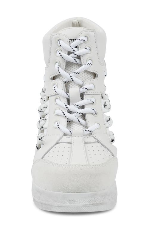 Zigi Shred Platform Pump In White