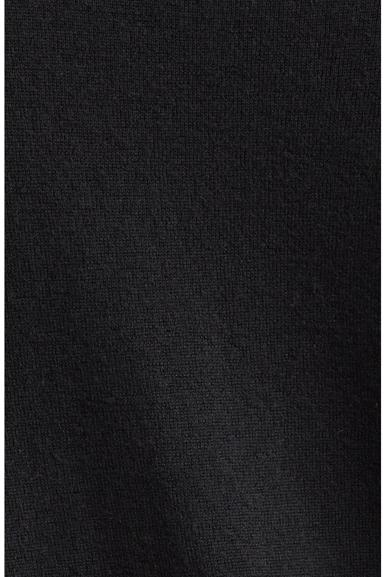 Julio Thin Cashmere V-Neck Sweater, Alternate, color, BLACK