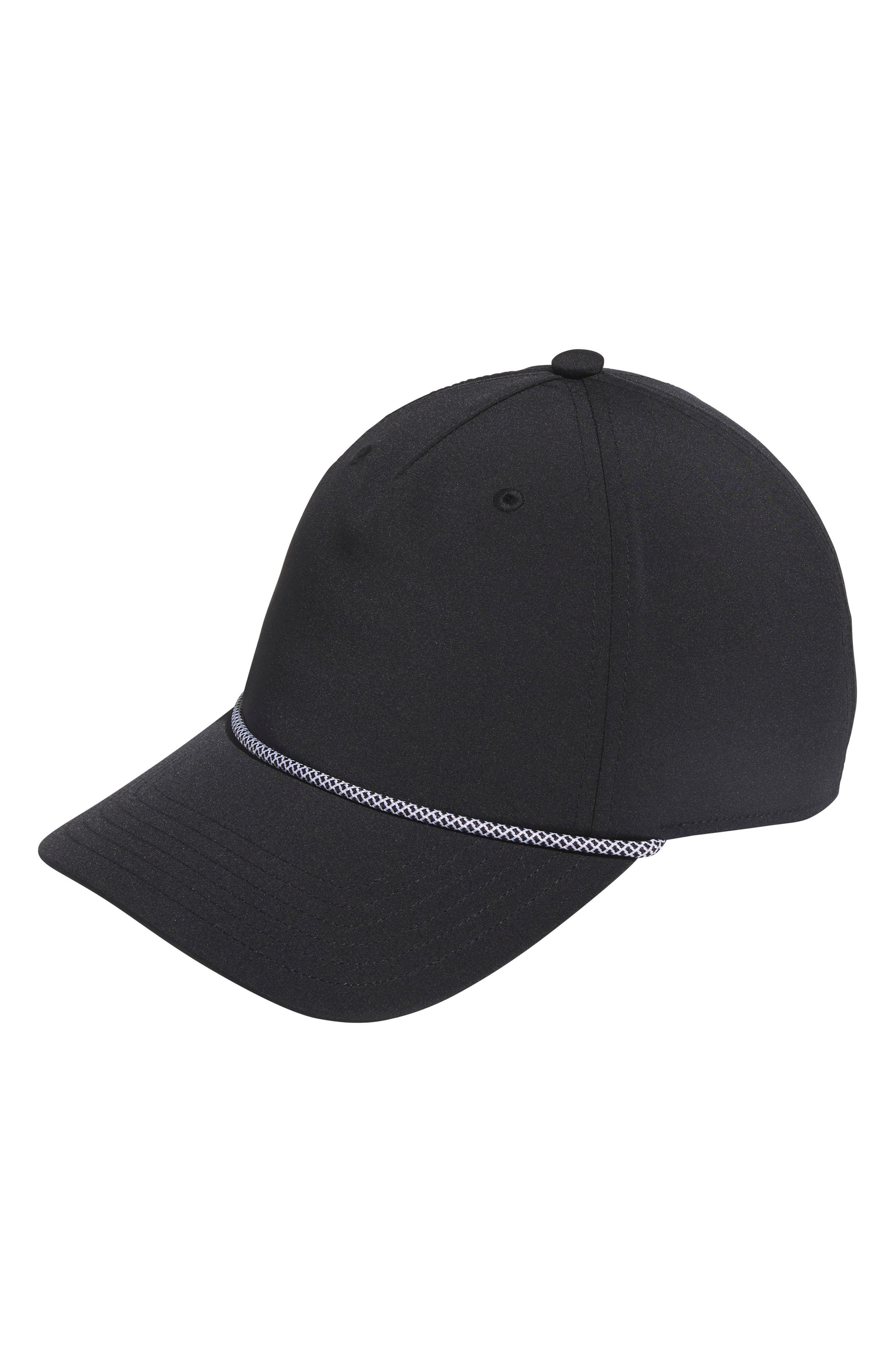 adidas Golf Rope Trim Golf Snapback Hat