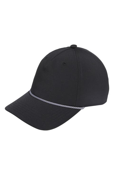 Rope Trim Golf Snapback Hat