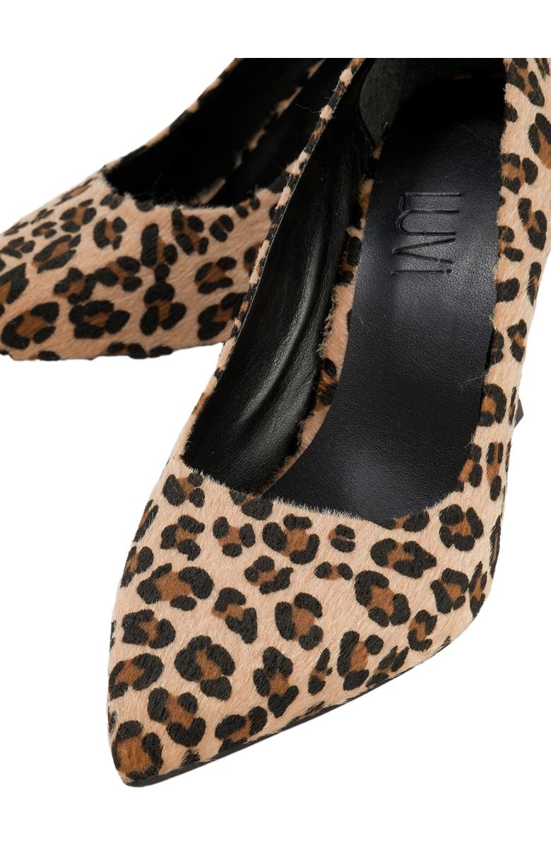 Prologue Shoes Forest Pointed Toe Pump, Alternate, color, Leopard Faux Leather