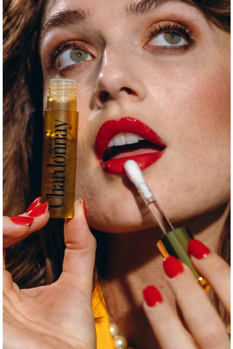 Chardonnay Lip Oil SPF 30, Alternate, color, NO COLOR