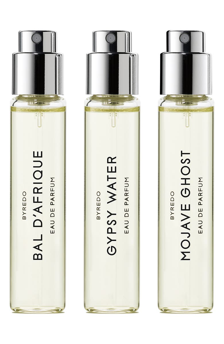 BYREDO Iconic Selection Travel Size Eau de Parfum Set $120 Value, Main, color,