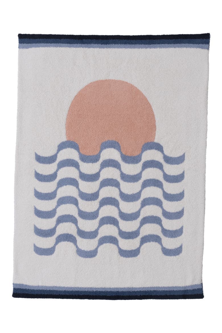 Sun Wave CozyChic® Stroller Blanket, Main, color, OCEAN AIR MULTI