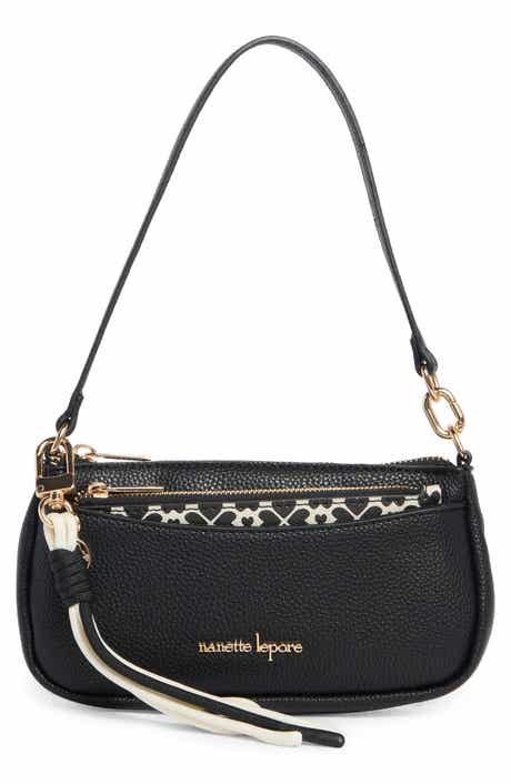 Nanette Lepore Margeaux Faux Leather Clutch