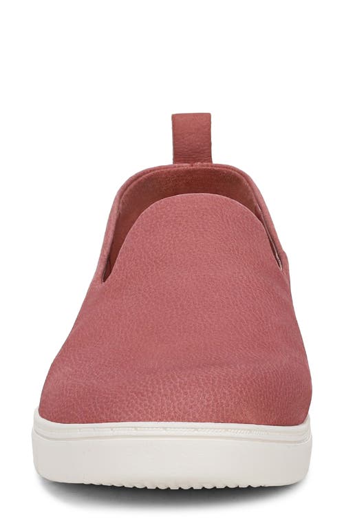 Vionic Uptown Willa Slip-on Sneaker In Burgundy