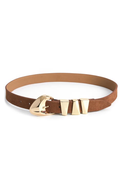 Modern Western Leather Belt